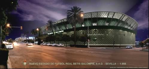 Accede a la sección dedicada al Proyecto del Nuevo Estadio del Real Betis Balompié, con imágenes y vídeo del proyecto.