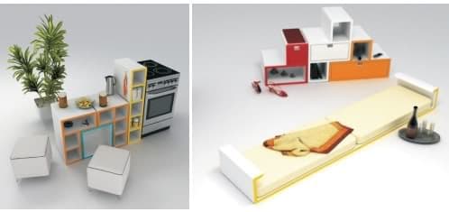 muebles-tetris librería tetris