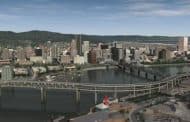 La ciudad de Portland en 3D