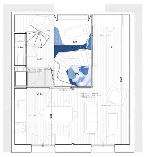 plano de la rota house