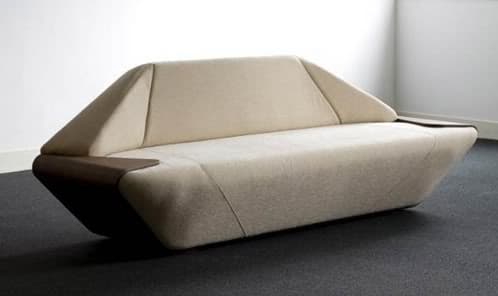 moderno sofá sin brazos