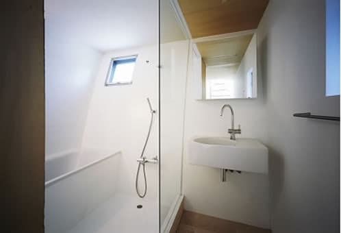 cuarto de baño minimalista