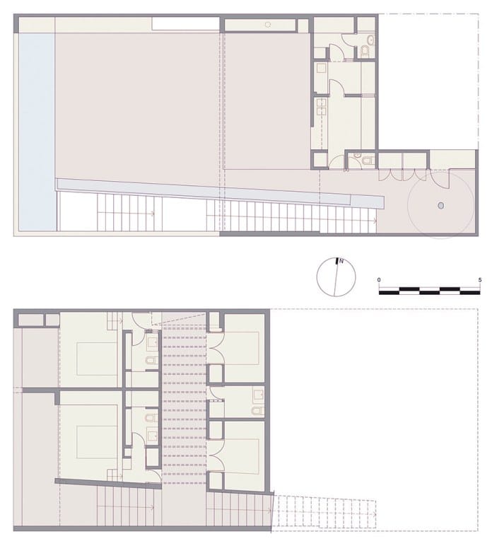 planos planta Equis House