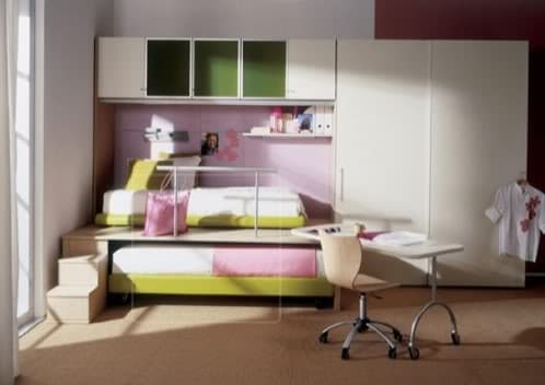 dormitorio-juvenil-1 piso encima de cama