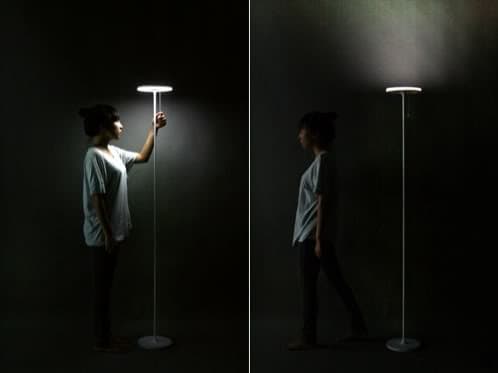 lampara-suelo-2 lámpara de pie con doble iluminacion