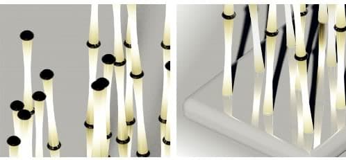 LEDs para lámpara de bambú