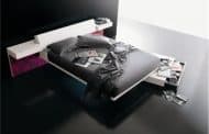 Moderna cama de la firma Prealpi