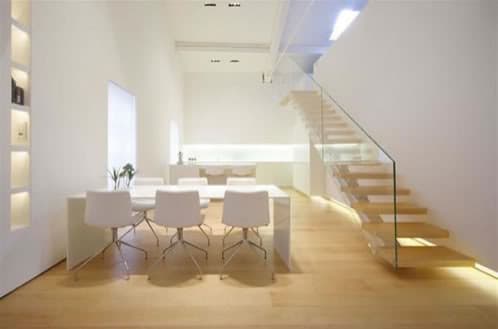 interior loft minimalista