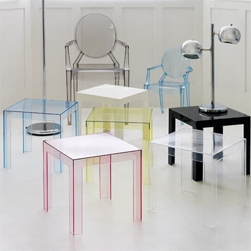 muebles transparentes de policarbonato