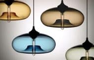 Las lámparas de vidrio soplado de Niche-Modern