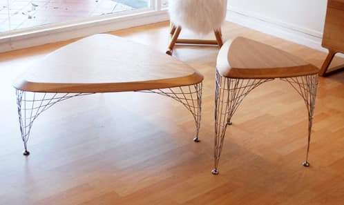 mesa-grid_table-1 mesa-grid_table de madera y patas en malla de alambre