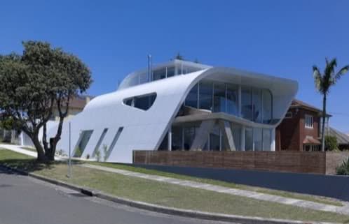 vivienda futurista en Australia