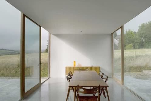 interior módulo de vivienda minimalista