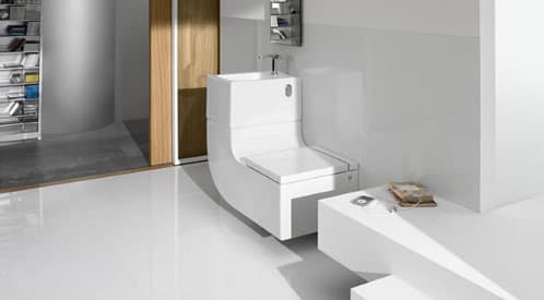 váter y lavabo, W+W de Roca