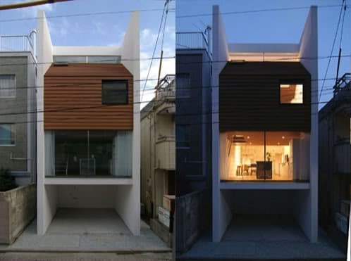 casa-sandwich-vivienda con patio
