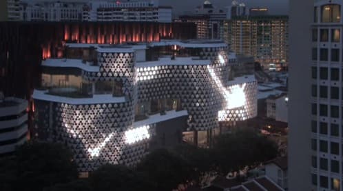 ILUMA: media-fachada en Singapur media-fachada-iluma, de realities:united
