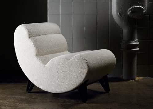 moderno sillón con forma de nube