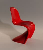 silla-panton-roja