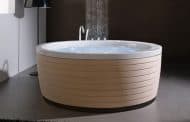 Soleil: la bañera redonda de Porcelanosa