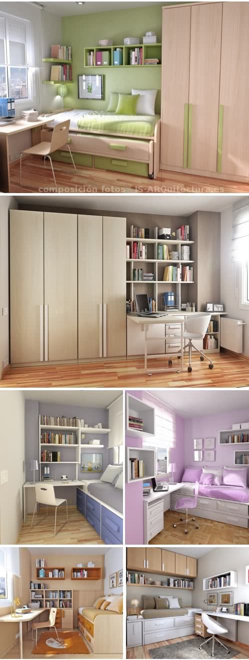 muebles para habitaciones juveniles