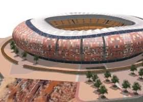 Modelo 3D del Soccer Stadium
