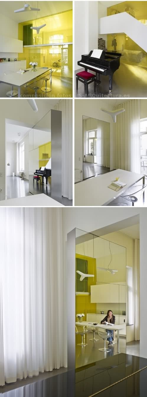 loft_Geeraert con una zona de amarillo