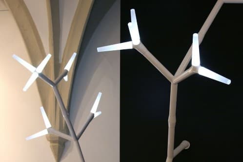iluminacion-modular-sparks con tubos aluminio y LEDs