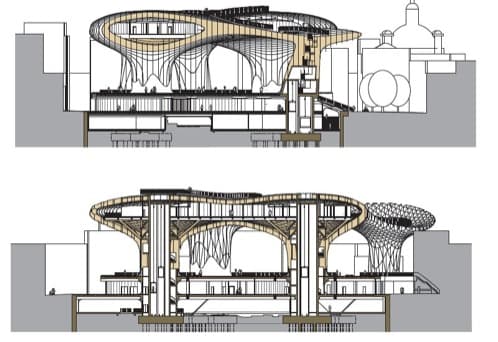 Metropol Parasol secciones