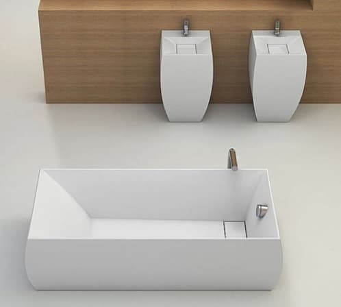 duna-cuarto-baño en material corian del fabricante Planit