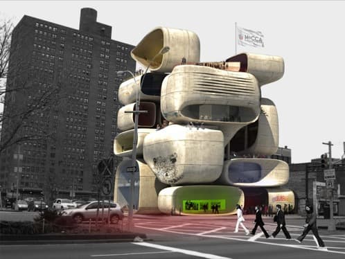 propuesta de Erick Kristanto para el Museo del Cómic de Nueva York