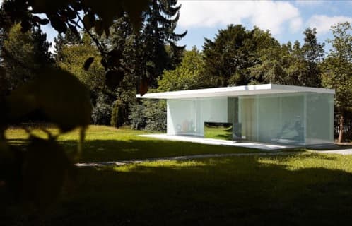 PoolHaus, pabellón de cristal para piscina