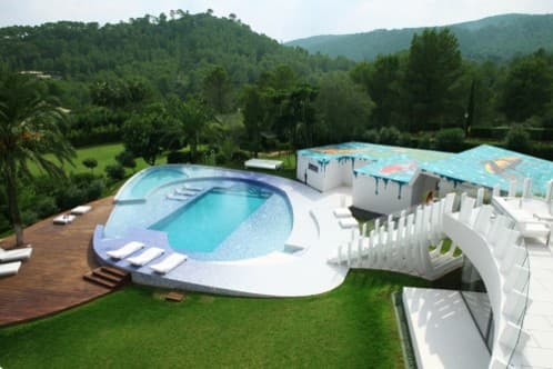 piscina de lujo en Casa Son Vida