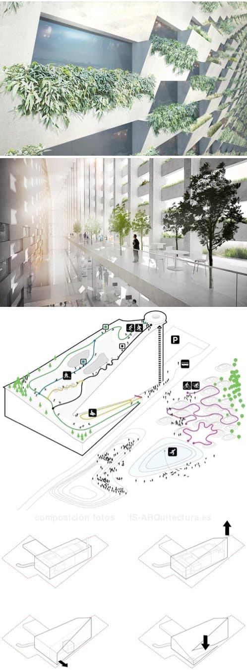 proyecto de BIG para planta-incineradora-pista-esqui-copenhague