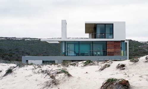 casa cerca de la playa en Yzerfontein (Sudáfrica)