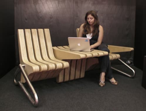 Coffee Bench, un banco convertible