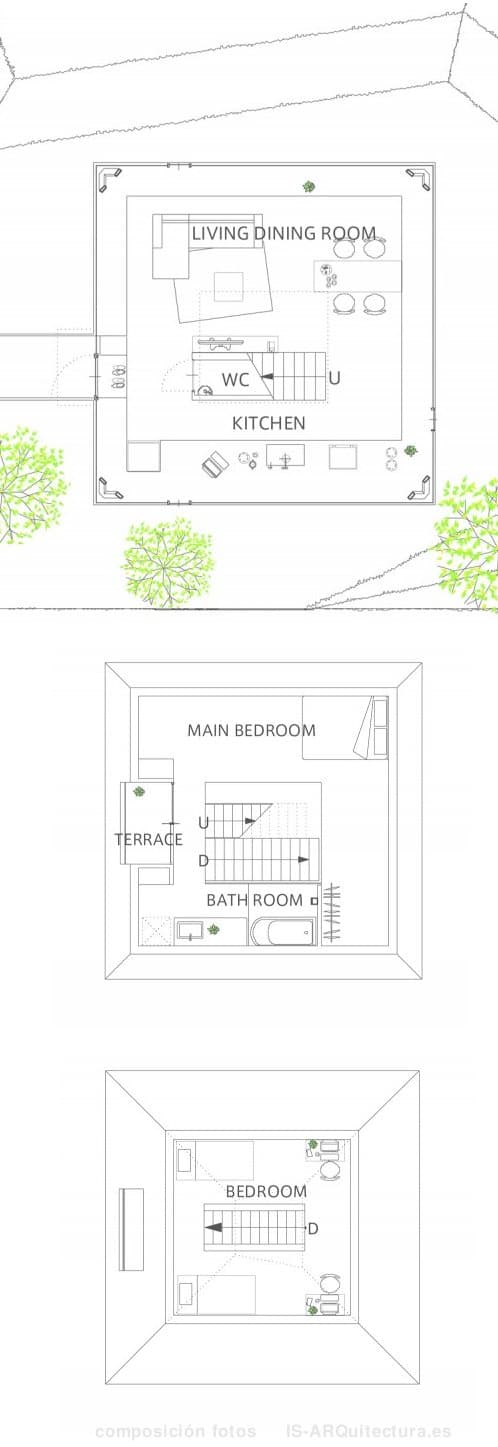 planos-planta-casa_en_Saijo_Suppose Design