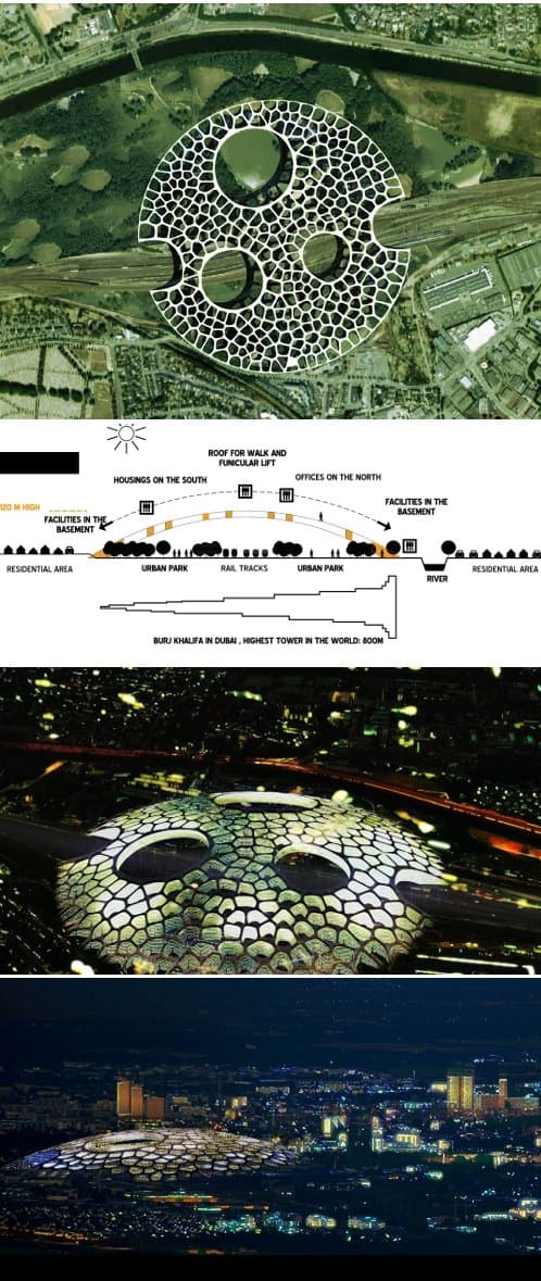 flat-tower-megaestructura alternativa al rascacielos