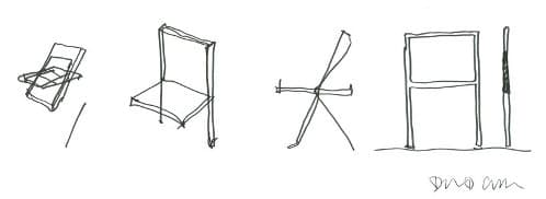 silla-plegable-polipropileno diseño David Chipperfield