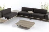 MUS: un sofá modular con maceteros