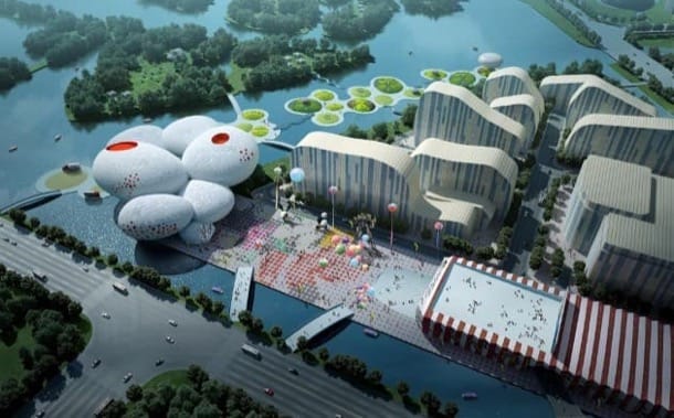 Museo del Cómic en China, diseñado por MVRDV