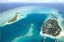 Conrad_Maldives_Rangali_Island_Hotel, vista aérea
