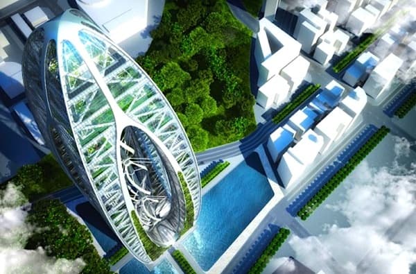 Bionic-Arch-torre-autosuficiente-Taichung