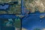 casa-ecologica-Naomi_Campbell-isla_Sedir, plano situación en el Golfo de Gokova