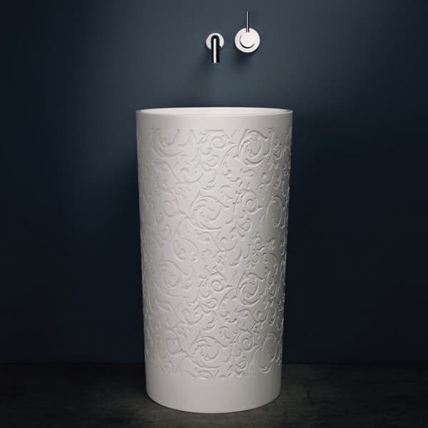 lavabo-pedestal-piedra_con_bajo_relieve-Blu_Stone