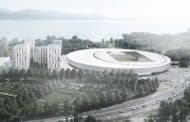 Complejo de deportes y re-diseño urbano en Lausana