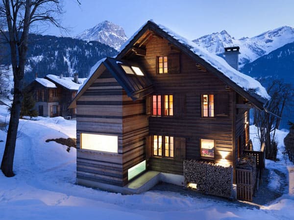 reforma-Chalet-Noisettes-en los Alpes suizos