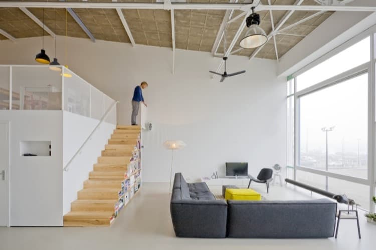 Una casa como un pueblo vista-del-salon-House-Like-Village
