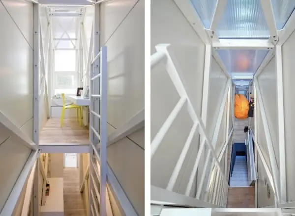 Keret House interior