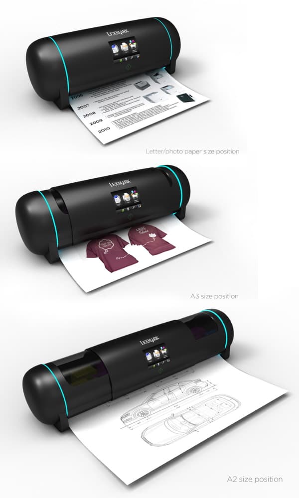 concepto-impresora-tubo-retráctil