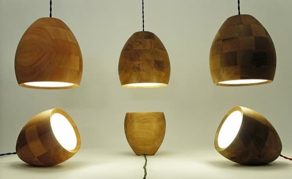 Stevenson Adepto recibir Spotty: lámparas de madera hechas a mano